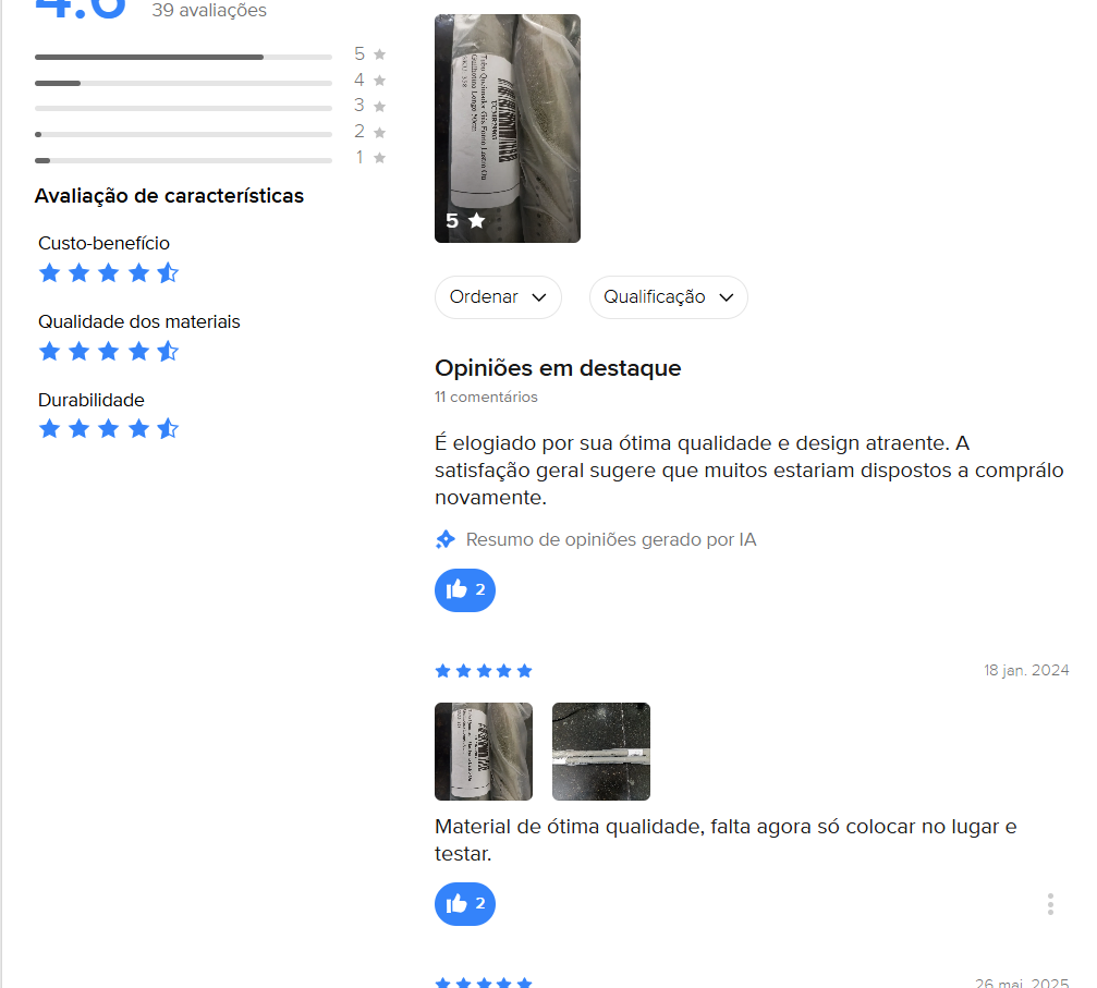 Depoimento de cliente