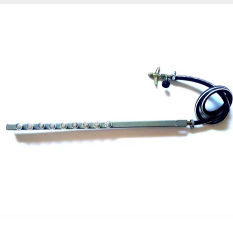 Imagem de Queimador Churrasqueira Bafo Gas Alta Pressão 55cm Completo