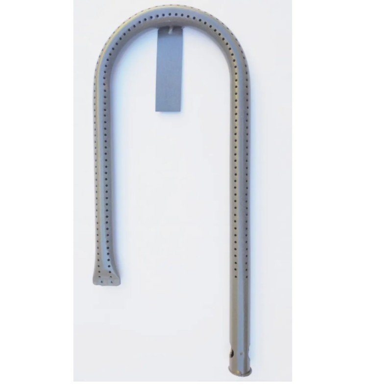Imagem de Queimador Tubular Gás Em U Para Chapas Lanche Prensas 2furos Diretiro